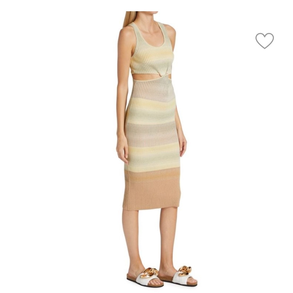 SIMKHAI
Colleen Waist Cut Out Midi Dress